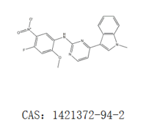 N-(4-氟-2-甲氧基-5-硝基苯基)-4-(1-甲基-1H-吲哚-3-基)-2-嘧啶胺